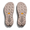 HOKA Men's Infini Hike TC trail sandal black cement outsole view
