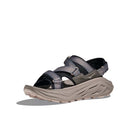 HOKA Men's Infini Hike TC trail sandal black cement inner side view
