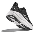HOKA Women's Bondi 9 black white outsole view
