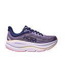 HOKA Women's Bondi 9 road running shoe berry jam side view
