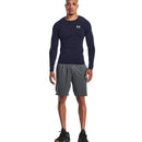 Under Armour HeatGear® Long Sleeve - Black- Great Outdoors Ireland