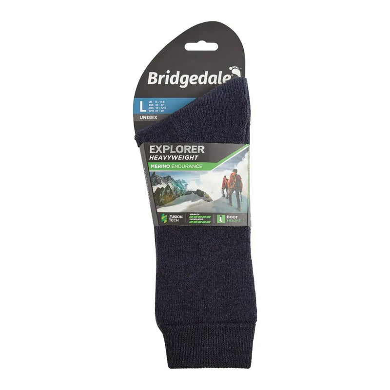 Bridgedale Unisex Explorer Heavyweight Merino Performance Boot  