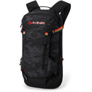 Dakine Heli 12L Ski Backpack - Black Camo- Great Outdoors Ireland