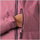 Women's Long Belfast Jacket chest pocket details