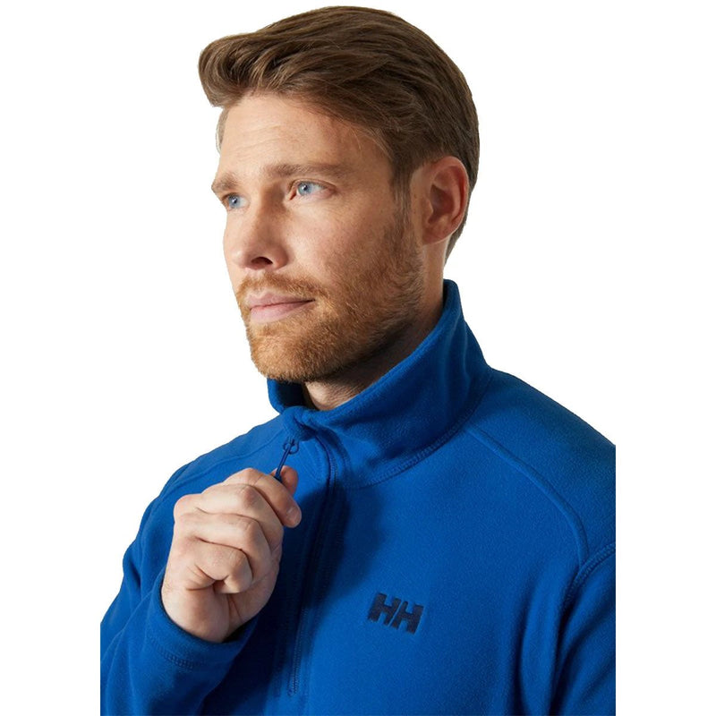 Helly Hansen Daybreaker 1/2 Zip Fleece- Cobalt- Great Outdoors Ireland