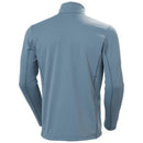 Helly Hansen Men's Versalite Half Zip Fleece back view, Washed Navy