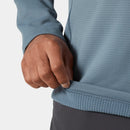 Helly Hansen Men's Versalite Half Zip Fleece cuff detail, Washed Navy