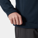 Helly Hansen Men's Versalite Half Zip Fleece cuff detail,Navy