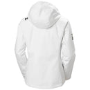 Helly Hansen Crew Hooded Mid 2.0 Jacket - White back view