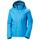Helly Hansen Womens Crew Midlayer 2.0 Hooded Jacket  - Cyan