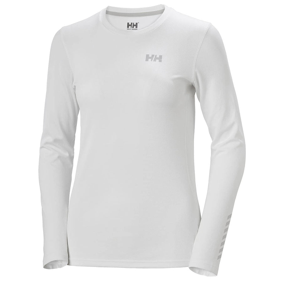 Helly Hansen Womens LIFA Active Solen Long Sleeved Top - White