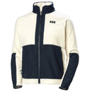 Helly Hansen Womens Rig Full Zip Fleece Jacket - Cream front view