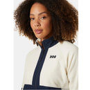 Helly Hansen Rig Full Zip Fleece Jacket - Cream  chest details