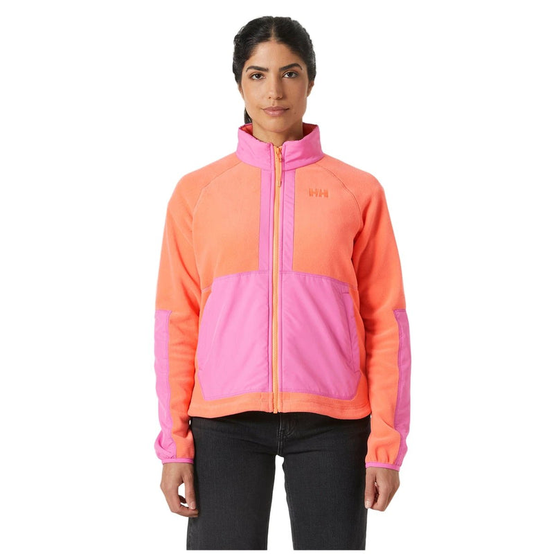 Helly Hansen Rig Full Zip Fleece Jacket - Peach front view