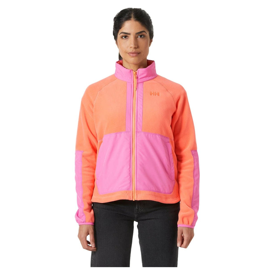 Helly Hansen Rig Full Zip Fleece Jacket - Peach front view