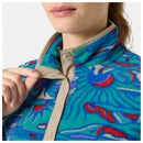 Women’s Maridalen Printed Fleece snap details