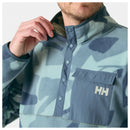 Men's Maridalen Printed Half Snap Fleece snap details