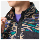 Men's Maridalen Printed Half Snap Fleece snap details