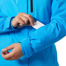 Helly Hansen Women's Snowplay Jacket arm pocket details