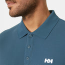 Helly Hansen Driftline Polo T-shirt - Washed Navy Collar details