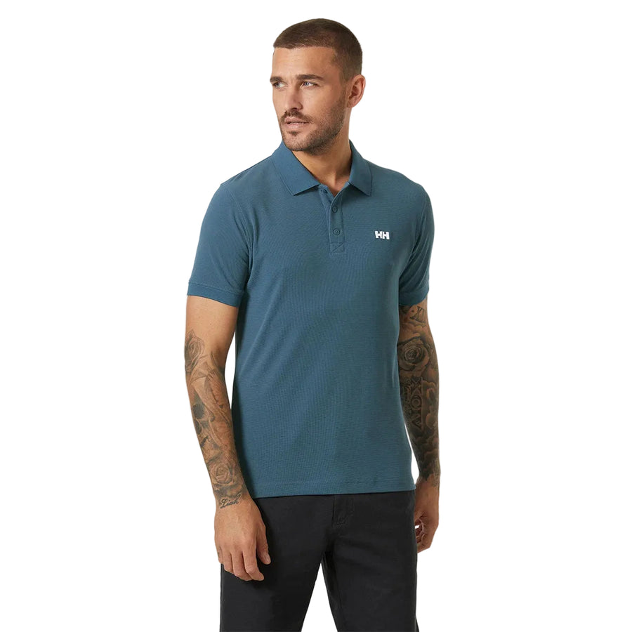 Helly Hansen Driftline Polo T-shirt - Washed Navy  