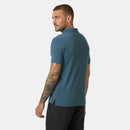 Helly Hansen Driftline Polo T-shirt - Washed Navy back view