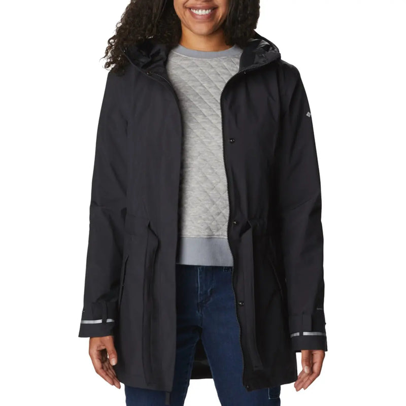 Here and There™ II Waterproof Trench - Black