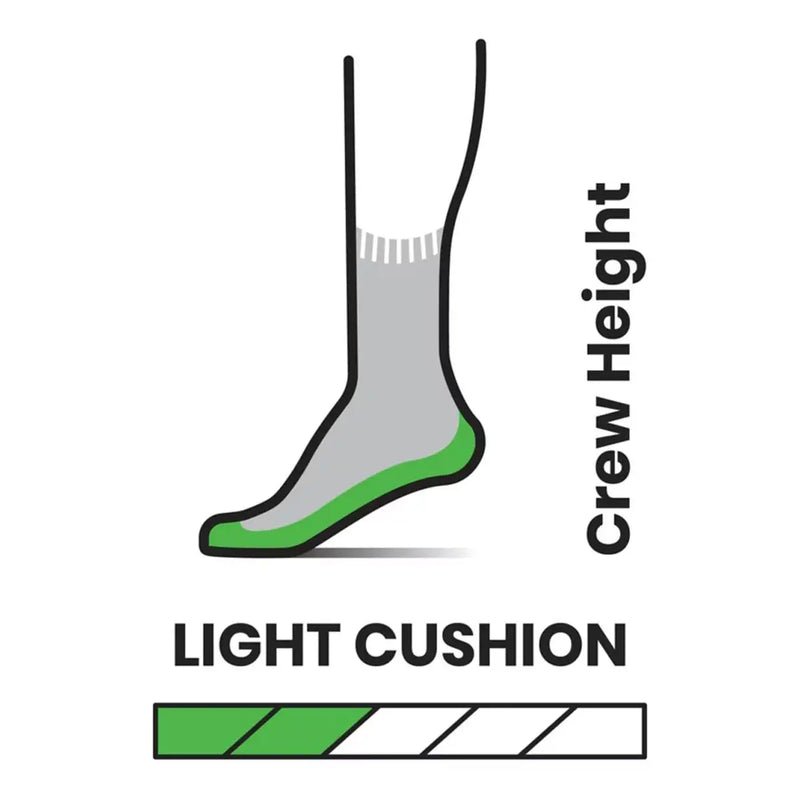 Hike Light Cushion Crew Socks