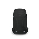 Osprey Hikelite 28 Hiking Backpack front view, Black