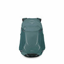Osprey Hikelite 32 Hiking Backpack front view, Cascade Blue