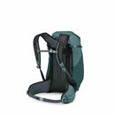 Osprey Hikelite 32 Hiking Backpack back profile, Cascade Blue