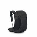 Osprey Hikelite 32 Hiking Backpack front view, Raven Black
