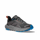 HOKA Men's Anacapa 2 Low GORE-TEX satellite grey black front view