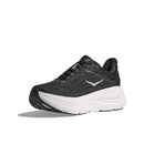 HOKA Men's Bondi 9 black white front view