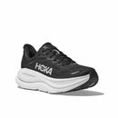 HOKA Men's Bondi 9 black white front view
