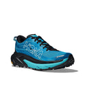HOKA Men's Mafate 5 skyward blue black front view
