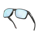 Holbrook Matte Black Camo - Deep Water Polarized Lenses