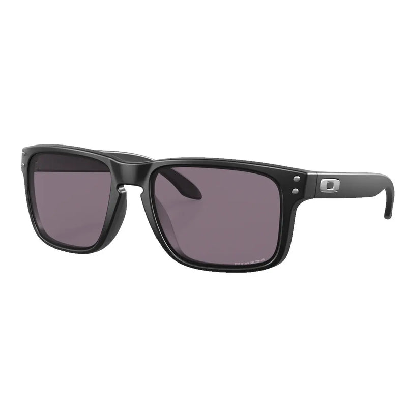 Holbrook Matte Black - Prizm Grey