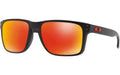 Holbrook XL - Matt Black Prizm Ruby