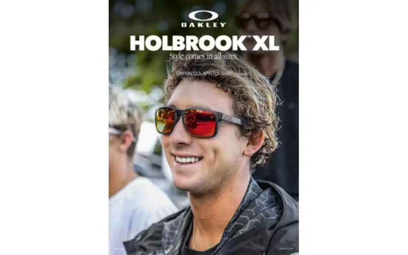 Oakley Holbrook XL - Matt Black Prizm Ruby- Great Outdoors Ireland