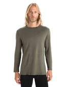 Icebreaker 260 Tech Long Sleeve Crew - Loden - Great Outdoors Ireland