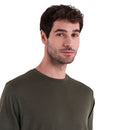Icebreaker Men's Merino 150 Tech Lite Short Sleeve T-Shirt, close up front view