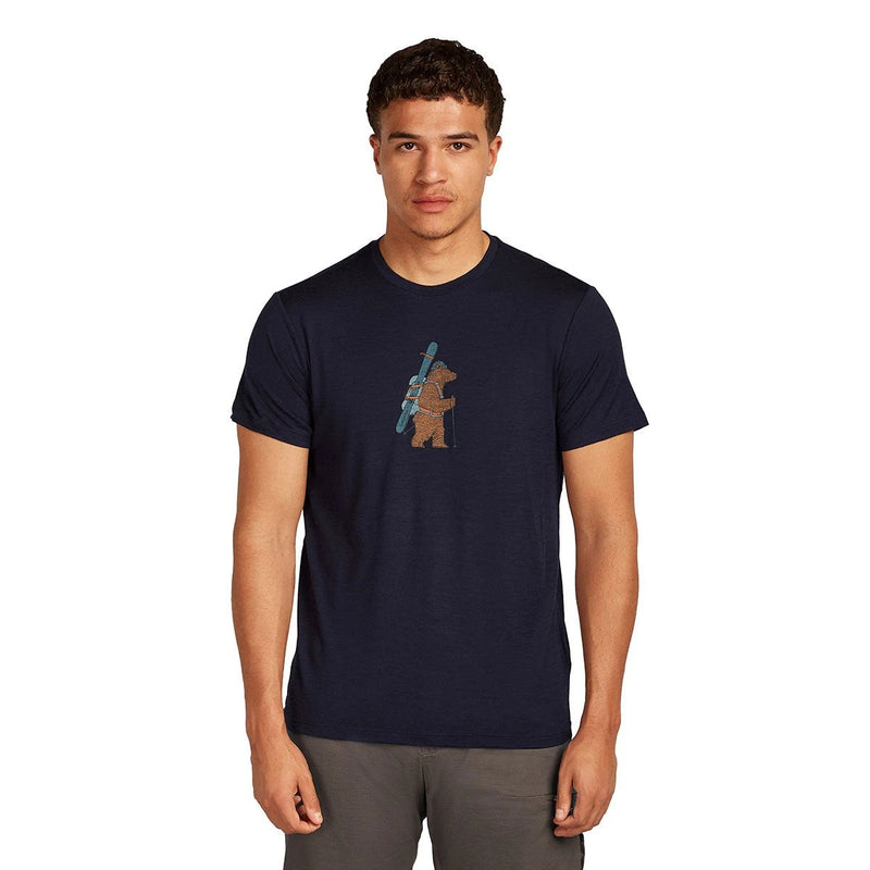 Icebreaker Men's Merino 150 Tech Lite Short Sleeve T-Shirt - Bear Tour  