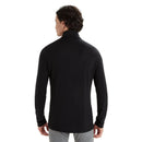 Icebreaker Men's Merino 200 Oasis Half Zip Thermal Top  back view
