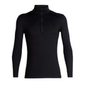 Icebreaker Men's Merino 200 Oasis Half Zip Thermal Top   front view