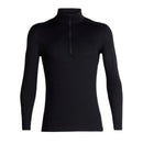 Icebreaker Men's Merino 200 Oasis Half Zip Thermal Top   front view