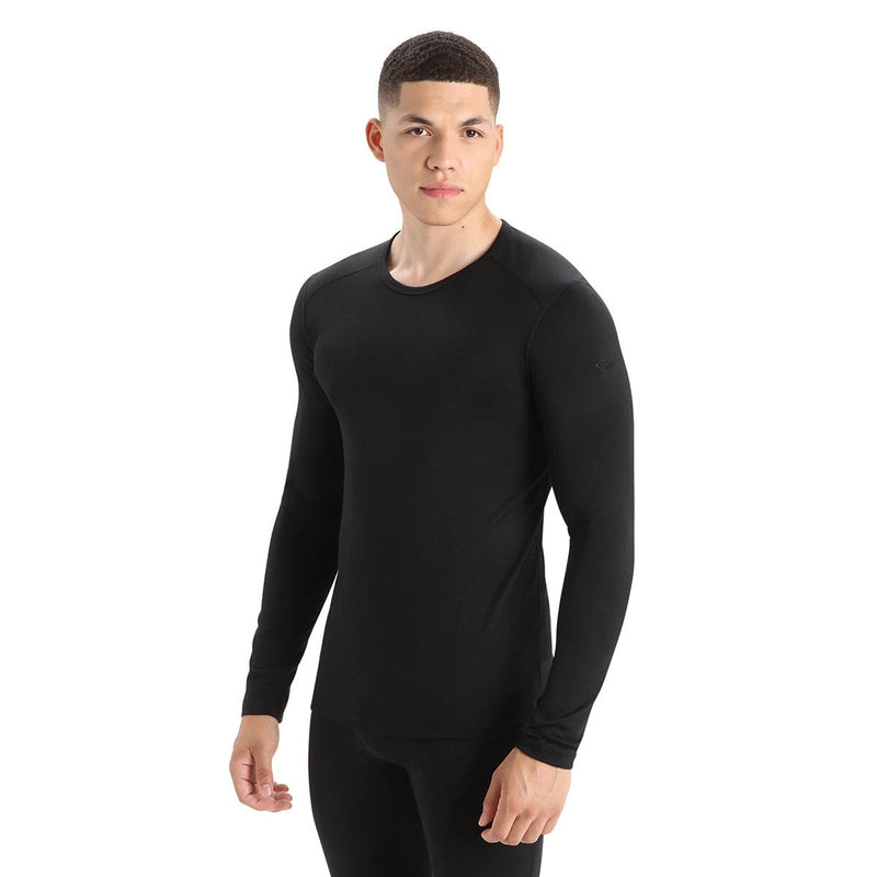 Icebreaker Men's Merino 200 Oasis Long Sleeve Crewe Thermal Top  
