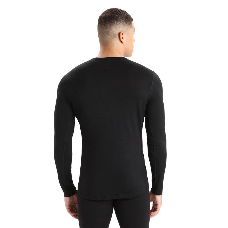 Icebreaker Men's Merino 200 Oasis Long Sleeve Crewe Thermal Top  