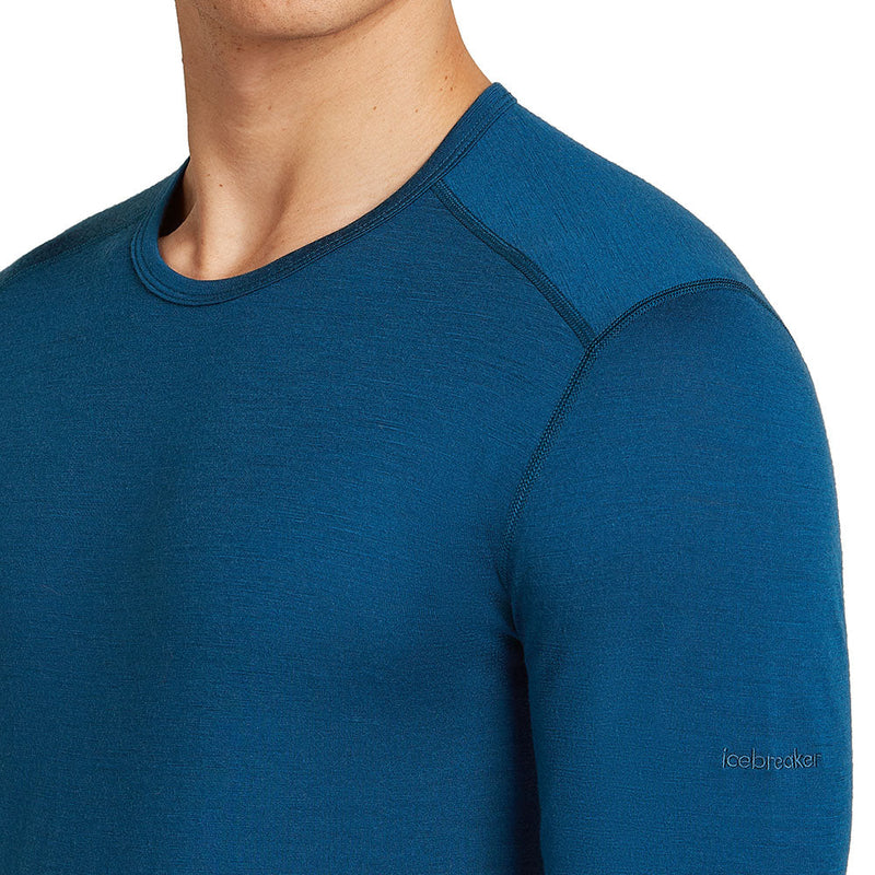 Icebreaker Men's Merino 200 Oasis Long Sleeve Crewe Thermal Top  