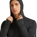 Icebreaker Men's Merino 200 ™ Descender Zip Hoodie hood details
